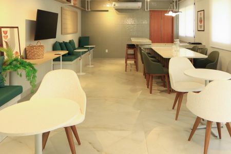 Studio para alugar com 30m², 1 quarto e sem vagaÁrea comum - Salão de festas