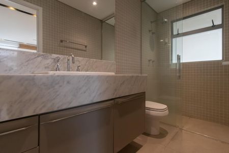 Apartamento para alugar com 102m², 1 quarto e 2 vagas Apartamento para alugar com 102m², 1 quarto e 2 vagasBanheiro da Suíte