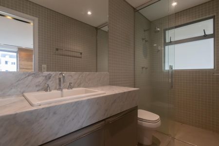 Apartamento para alugar com 102m², 1 quarto e 2 vagas Apartamento para alugar com 102m², 1 quarto e 2 vagasBanheiro da Suíte