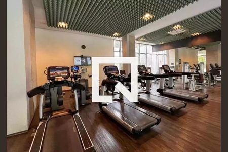 Apartamento para alugar com 102m², 1 quarto e 2 vagas Apartamento para alugar com 102m², 1 quarto e 2 vagasAcademia