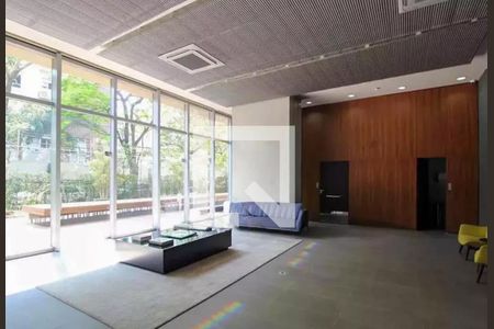 Apartamento para alugar com 102m², 1 quarto e 2 vagas Apartamento para alugar com 102m², 1 quarto e 2 vagasHall social