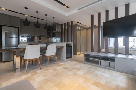 Apartamento para alugar com 102m², 1 quarto e 2 vagas Apartamento para alugar com 102m², 1 quarto e 2 vagasSala