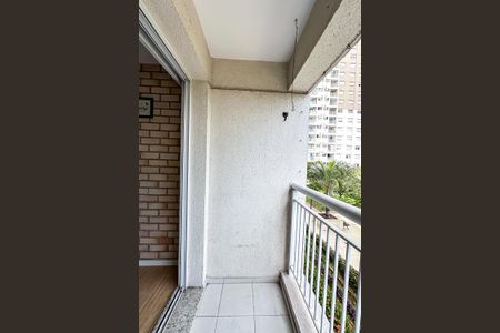 Varanda da Sala de apartamento para alugar com 2 quartos, 53m² em Brás, São Paulo