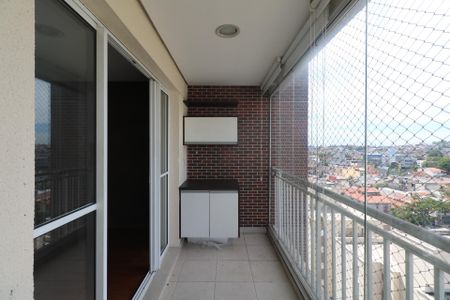 Varanda de apartamento à venda com 3 quartos, 78m² em Centro, Diadema