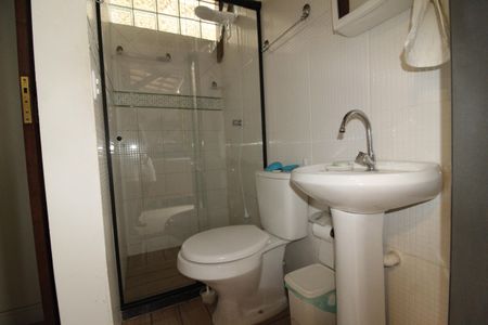 Casa de condomínio para alugar com 97m², 2 quartos e 1 vagaBanheiro de serviço