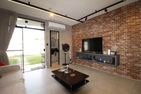 Sala de casa de condomínio para alugar com 3 quartos, 100m² em Patamares, Salvador