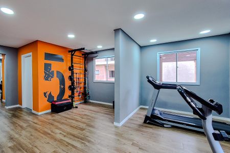 Apartamento para alugar com 34m², 2 quartos e sem vagaÁrea comum - Academia