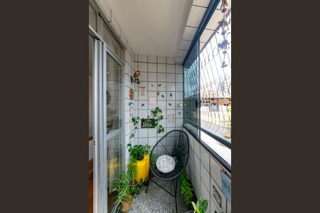 Varanda da Sala de apartamento para alugar com 4 quartos, 128m² em Padre Eustáquio, Belo Horizonte