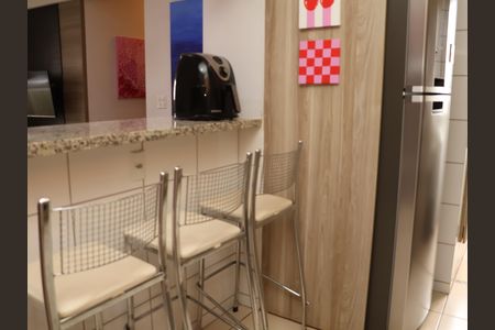 Cozinha de apartamento para alugar com 3 quartos, 75m² em Setor Negrão de Lima, Goiânia