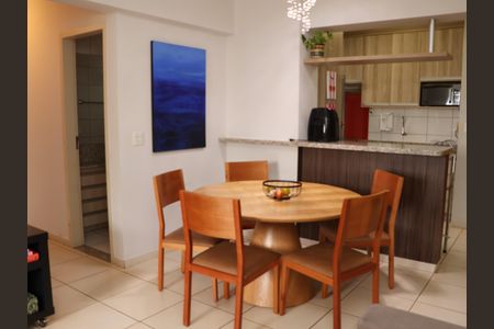 Sala de Jantar de apartamento para alugar com 3 quartos, 75m² em Setor Negrão de Lima, Goiânia