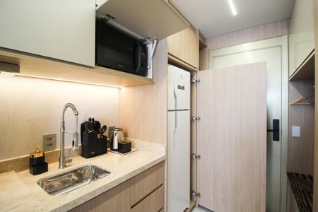 Studio para alugar com 29m², 1 quarto e sem vagaCozinha