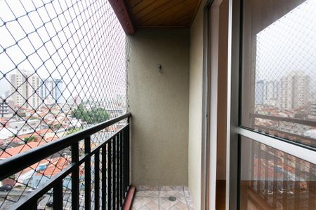 Varanda da Sala de apartamento à venda com 2 quartos, 57m² em Vila Esperança, São Paulo