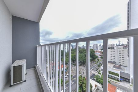 Studio para alugar com 27m², 1 quarto e sem vagaVaranda