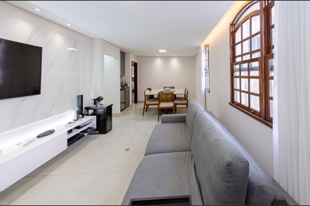 Sala de apartamento à venda com 3 quartos, 108m² em Santa Lúcia, Belo Horizonte