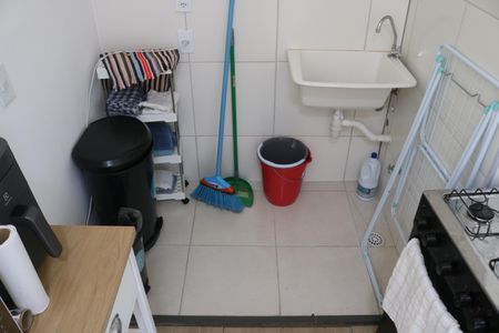 Apartamento para alugar com 35m², 2 quartos e sem vagaCozinha e Área de Serviço