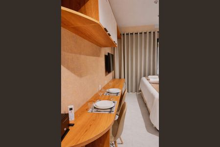 Sala/Quarto de apartamento para alugar com 1 quarto, 28m² em Vila Clementino, São Paulo