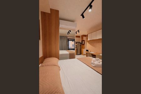 Sala/Quarto de apartamento para alugar com 1 quarto, 28m² em Vila Clementino, São Paulo