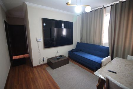 Sala de apartamento à venda com 3 quartos, 113m² em Tirol, Contagem