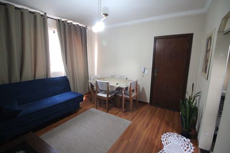 Sala de apartamento à venda com 3 quartos, 113m² em Tirol, Contagem