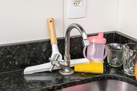 Apartamento à venda com 47m², 2 quartos e 1 vagaCozinha - Torneira