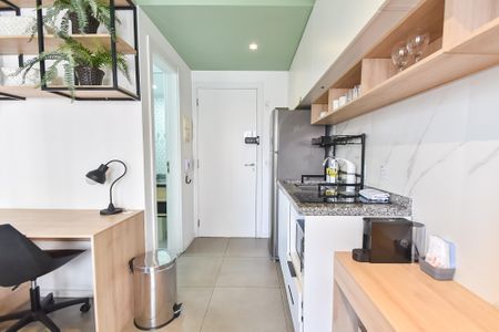 Studio à venda com 26m², 1 quarto e sem vaga Studio à venda com 26m², 1 quarto e sem vagaCozinha
