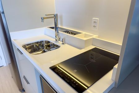 Studio para alugar com 28m², 1 quarto e sem vagaCozinha