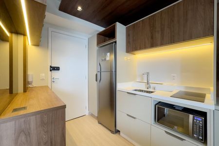 Studio para alugar com 28m², 1 quarto e sem vagaCozinha