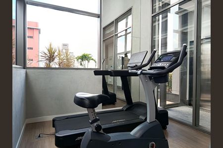 Studio à venda com 28m², 1 quarto e sem vaga Studio à venda com 28m², 1 quarto e sem vagaAcademia