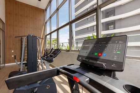 Studio para alugar com 28m², 1 quarto e sem vaga Studio para alugar com 28m², 1 quarto e sem vagaÁrea comum - Academia