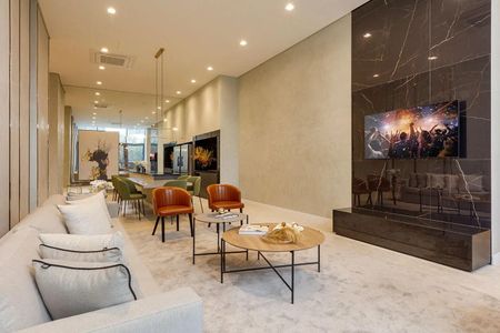 Studio para alugar com 28m², 1 quarto e sem vaga Studio para alugar com 28m², 1 quarto e sem vagaÁrea comum - Salão de festas