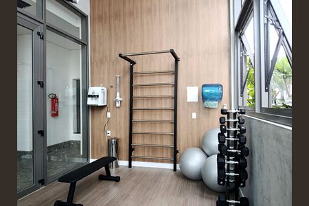 Studio à venda com 28m², 1 quarto e sem vaga Studio à venda com 28m², 1 quarto e sem vagaAcademia