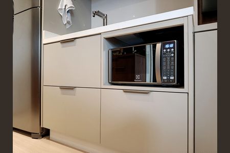 Studio à venda com 28m², 1 quarto e sem vaga Studio à venda com 28m², 1 quarto e sem vagaCozinha
