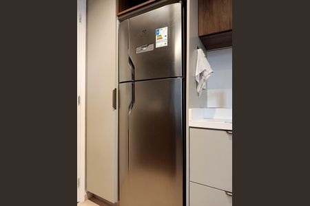 Studio à venda com 28m², 1 quarto e sem vaga Studio à venda com 28m², 1 quarto e sem vagaCozinha
