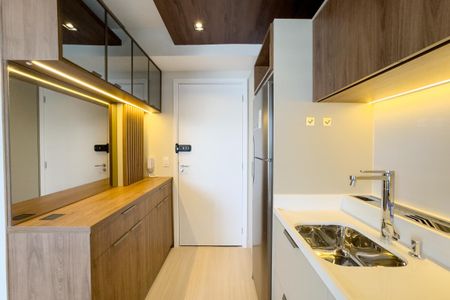 Studio para alugar com 28m², 1 quarto e sem vagaCozinha