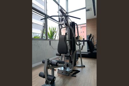 Studio à venda com 28m², 1 quarto e sem vaga Studio à venda com 28m², 1 quarto e sem vagaAcademia