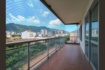 Varanda da Sala de apartamento à venda com 3 quartos, 150m² em Maracanã, Rio de Janeiro
