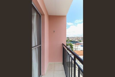 Varanda da Sala de apartamento para alugar com 2 quartos, 52m² em Vila Carmosina, São Paulo