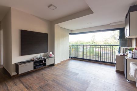 Sala  de apartamento à venda com 2 quartos, 65m² em Continental, Osasco