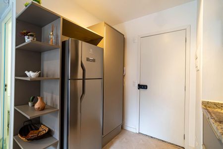 Studio à venda com 27m², 1 quarto e sem vagaCozinha