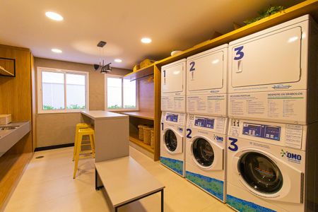 Studio à venda com 27m², 1 quarto e sem vagaLavanderia