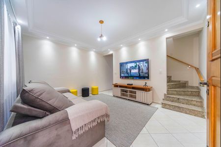 Sala de casa à venda com 3 quartos, 108m² em Vila Alto de Santo Andre, Santo André