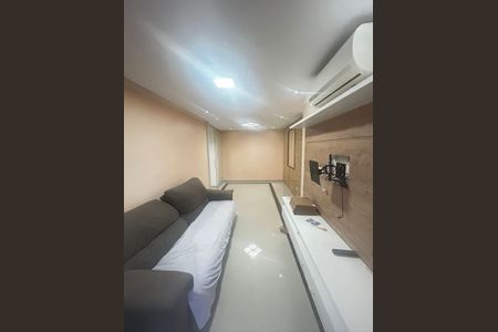 Sala de apartamento para alugar com 2 quartos, 52m² em Morro Nova Cintra, Santos