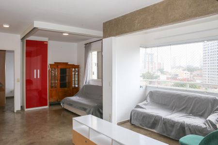 Sala de apartamento para alugar com 1 quarto, 55m² em Barra Funda, São Paulo