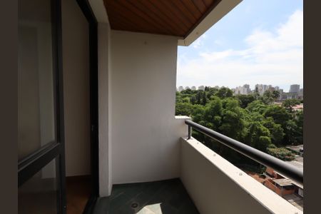 Varanda da Sala de apartamento para alugar com 2 quartos, 70m² em Super Quadra Morumbi, São Paulo