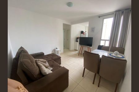 Sala de apartamento à venda com 2 quartos, 45m² em Olaria, Contagem