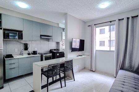 Sala de apartamento para alugar com 1 quarto, 30m² em Barra Funda, São Paulo