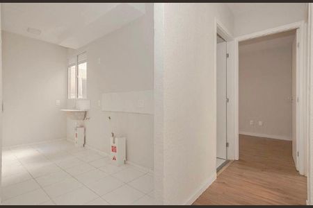 Cozinha  de apartamento para alugar com 2 quartos, 41m² em Restinga, Porto Alegre