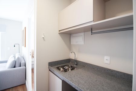 Studio para alugar com 31m², 1 quarto e 1 vagaCozinha/Área de Serviço