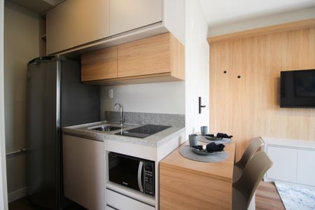 Studio para alugar com 31m², 1 quarto e 1 vagaCozinha