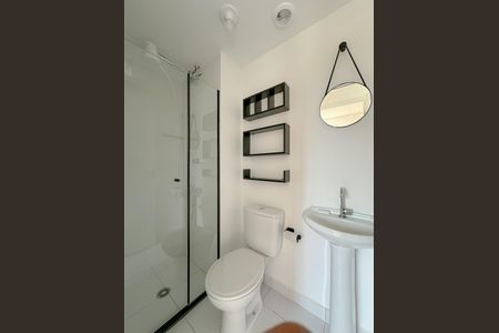 Apartamento para alugar com 38m², 2 quartos e sem vagaBanheiro